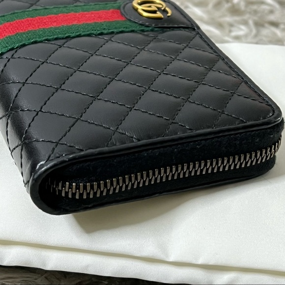 Gucci Ophidia Zip Around Wallet Quilted Leather - Picture 9 of 15